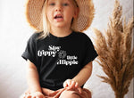 Trippie Hippie Flower - Kids T-Shirt