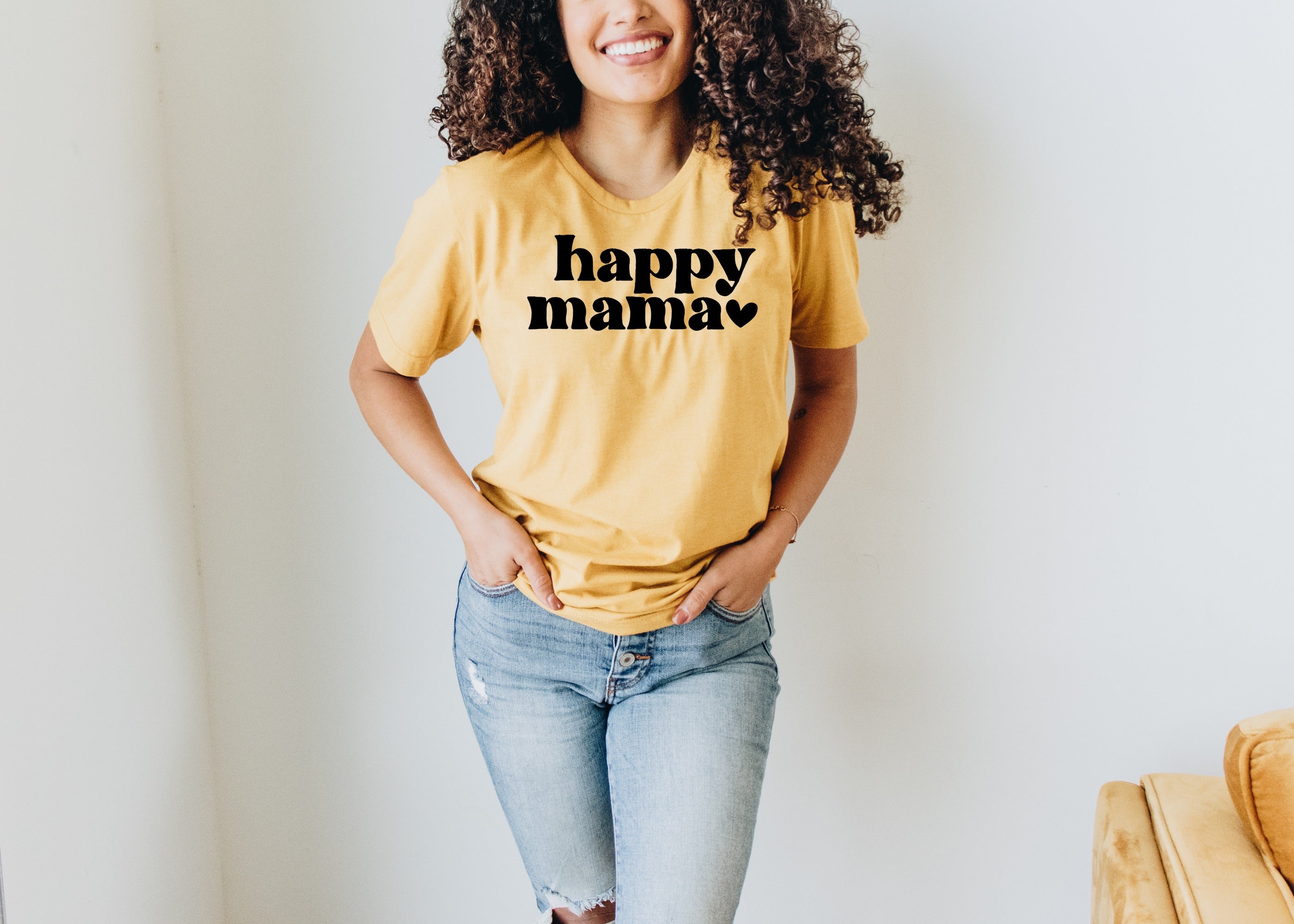 Happy Mama - Womens T-Shirt