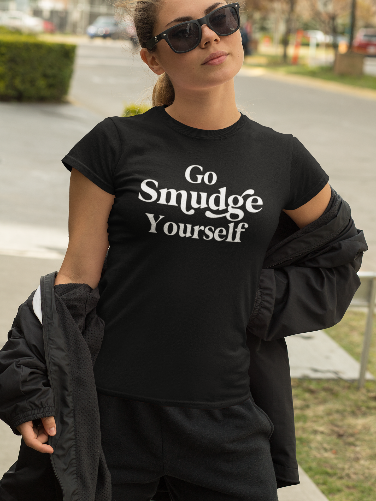 Go Smudge Yourself - Womens Tshirt