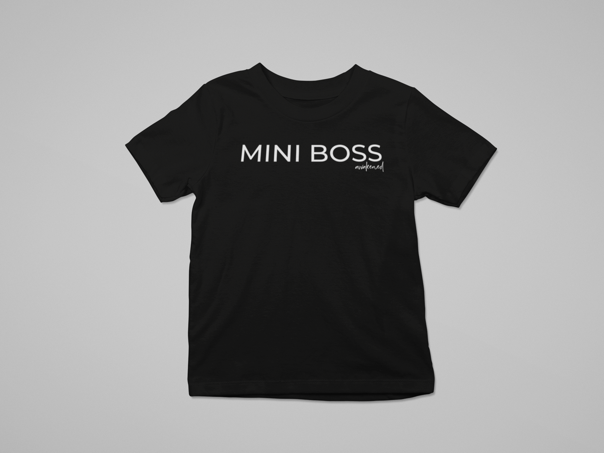 Mini Boss - Kids Tshirt