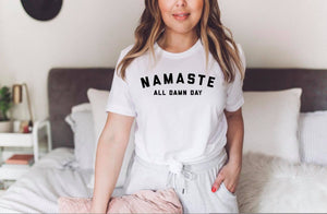 Namaste - Womens Tshirt