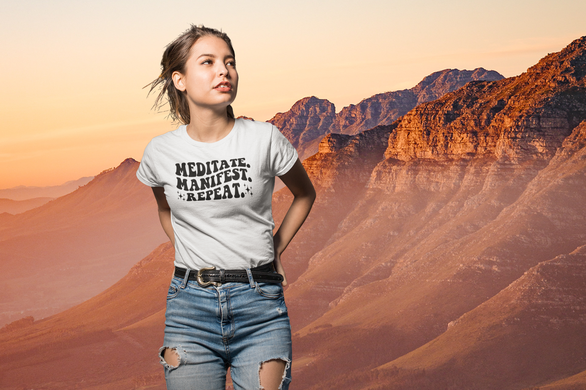 Meditate & Manifest - Womens Shirt